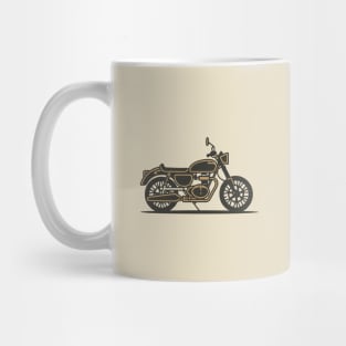 A classic motorcycle Mug